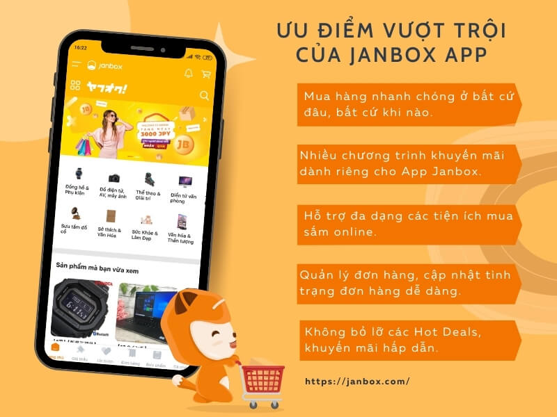 App mua hàng Nhật Bản online đơn giản, nhanh chóng