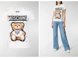 Top 10 Mẫu Áo Thun Moschino Gấu Teddy Bear Đáng Sở Hữu Nhất mau-ao-thun-moschino-gau-teddy-bear