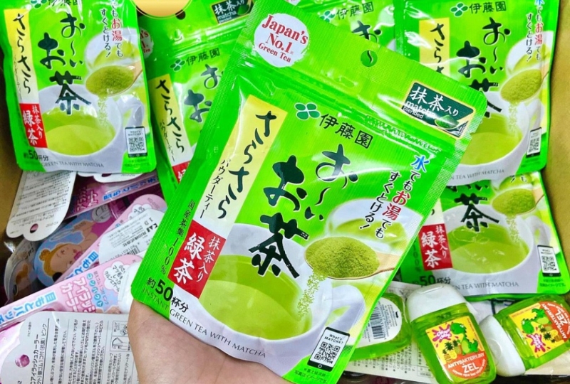 bot-tra-xanh-oi-ocha-uji-matcha-cua-thuong-hieu-ito-en