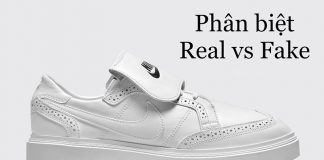 phân biệt giày nike thật và giả