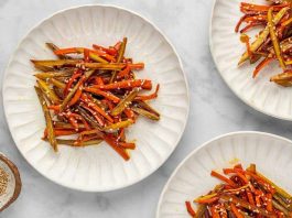 Hướng dẫn chế biến món Kinpira Gobo chuẩn vị Nhật Bản kinpira-gobo-recipe