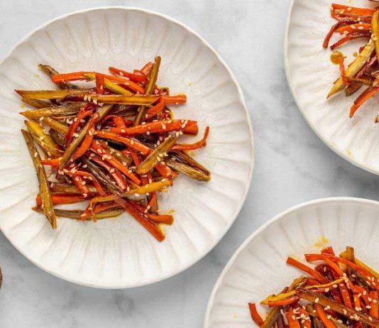 Hướng dẫn chế biến món Kinpira Gobo chuẩn vị Nhật Bản kinpira-gobo-recipe