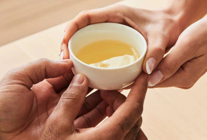 Sharing Genmaicha Tea