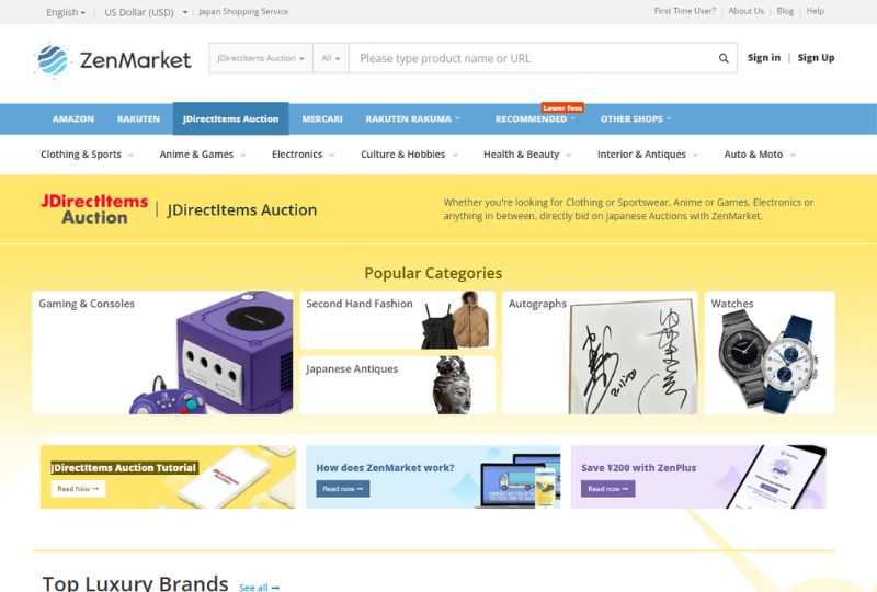 Japan-auction-proxy-Zenmarket